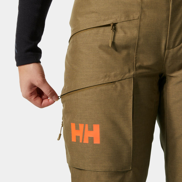 W POWDERQUEEN PANT, SEPIA, L