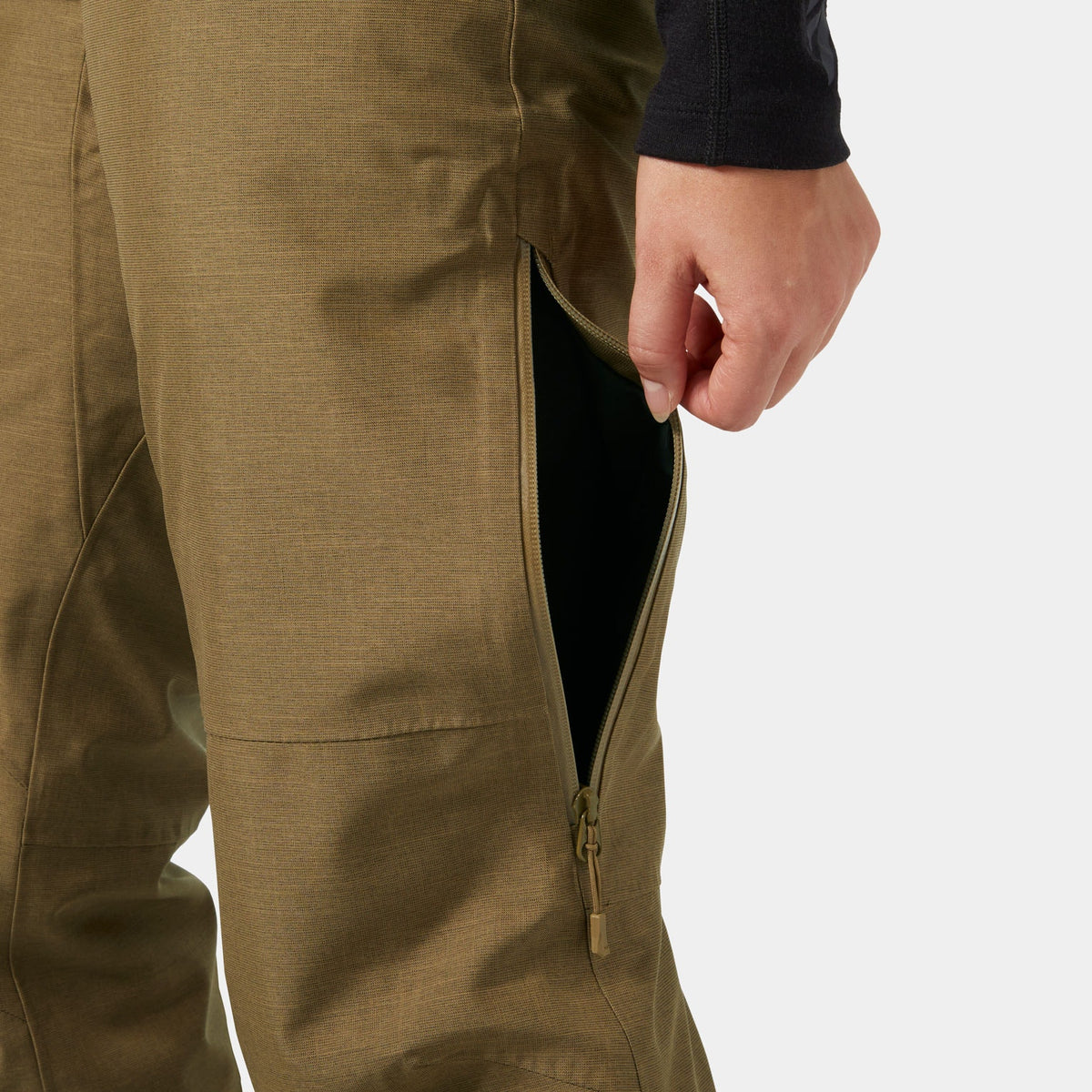 W POWDERQUEEN PANT, SEPIA, L