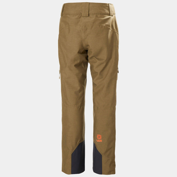 W POWDERQUEEN PANT, SEPIA, L