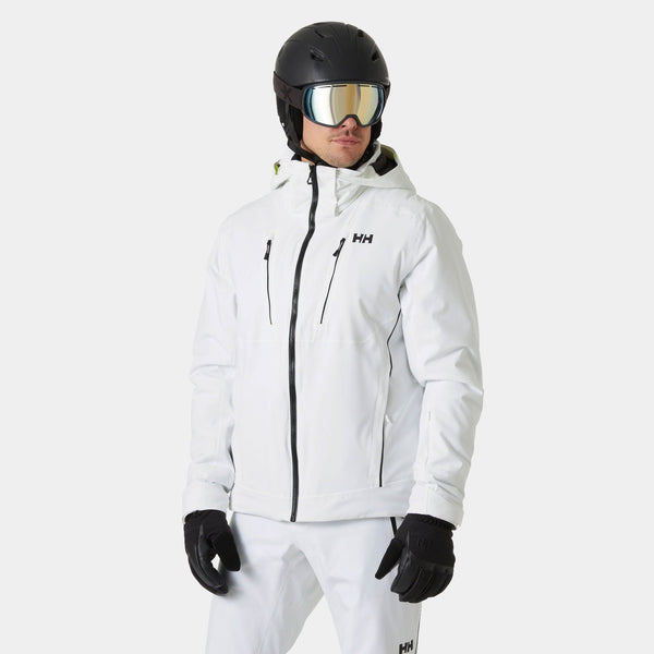 ALPHA 40 JACKET, WHITE, XXL