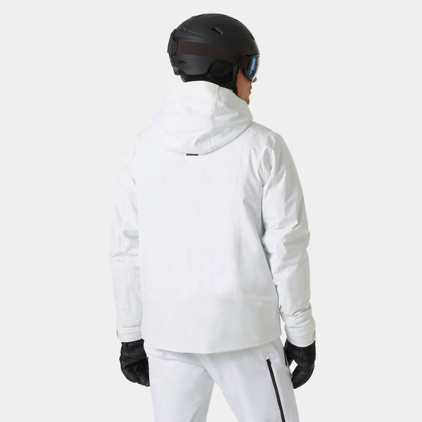 ALPHA 40 JACKET, WHITE, XXL