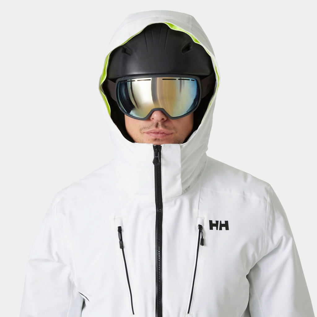 ALPHA 40 JACKET, WHITE, XXL