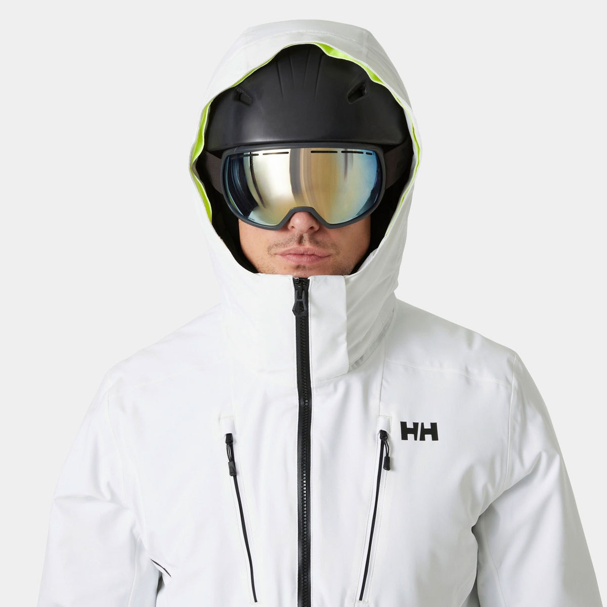 ALPHA 40 JACKET, WHITE, XXL