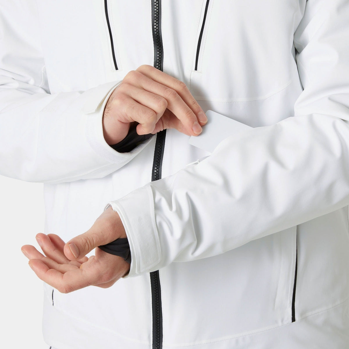 ALPHA 40 JACKET, WHITE, XXL