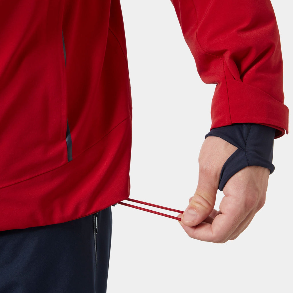 ALPHA 40 JACKET, RED, XXL