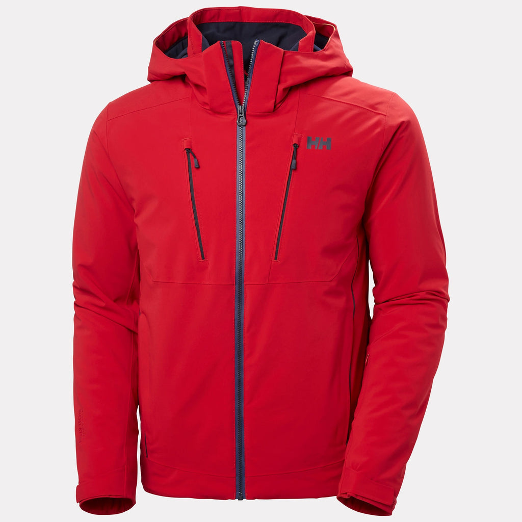 ALPHA 40 JACKET, RED, XXL