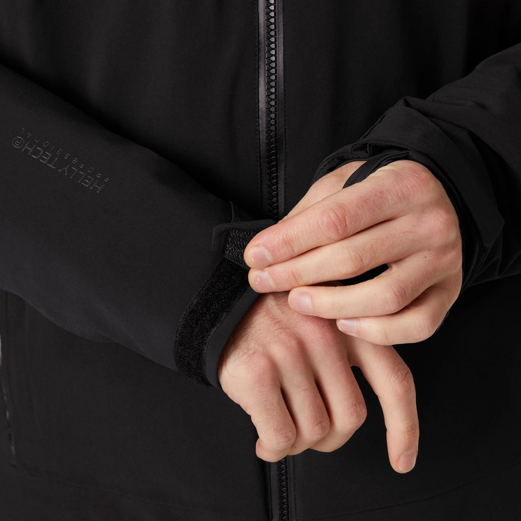 ALPHA 40 JACKET, BLACK, XXL
