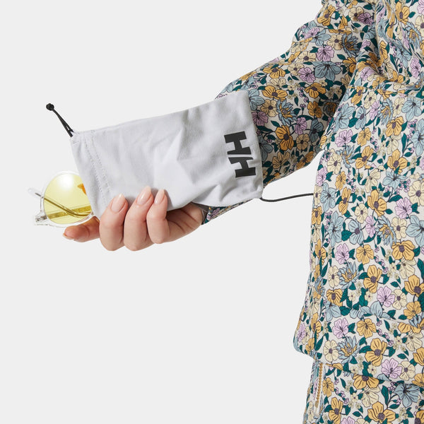 W ST MORITZ INS 20 JKT, SAND FLORAL, L