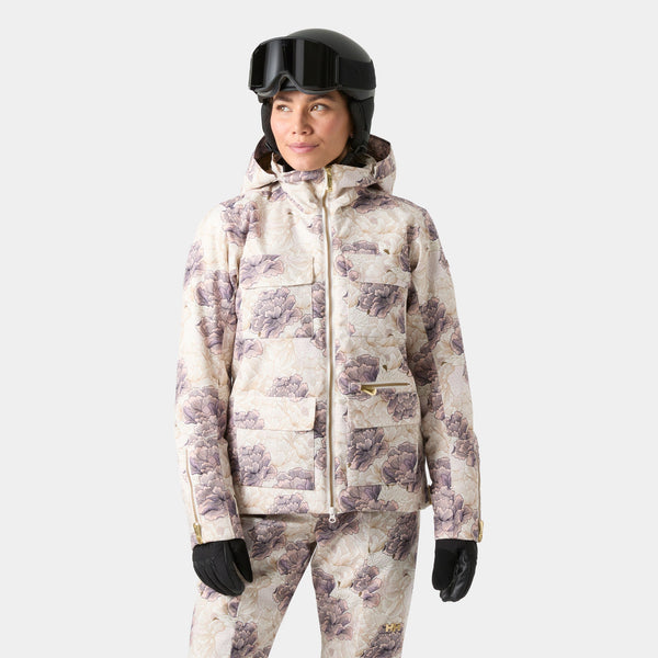 W ST MORITZ INS 20 JKT, PURPLE CLAY, L