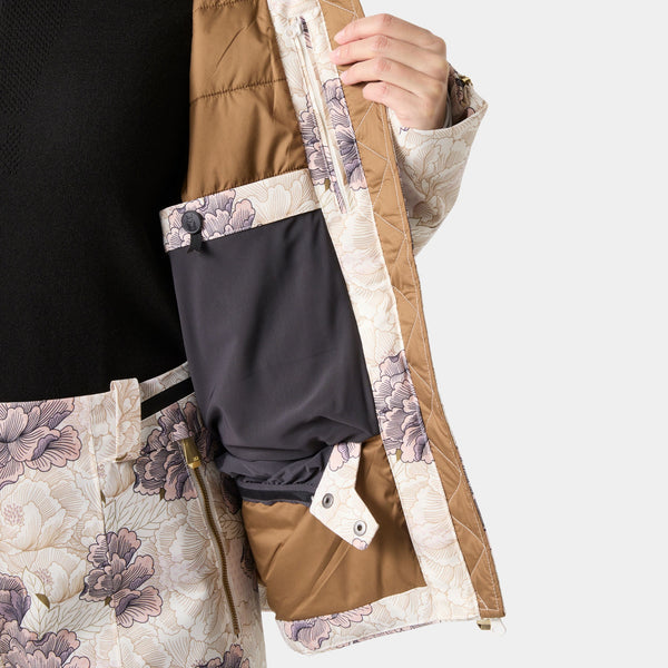 W ST MORITZ INS 20 JKT, PURPLE CLAY, L