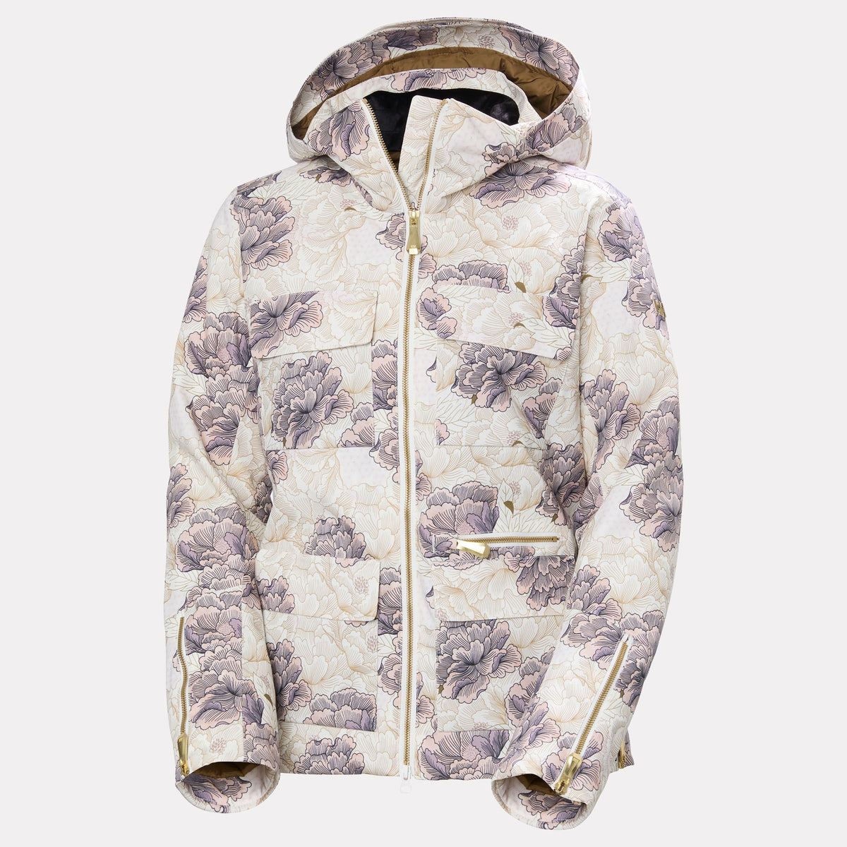 W ST MORITZ INS 20 JKT, PURPLE CLAY, L