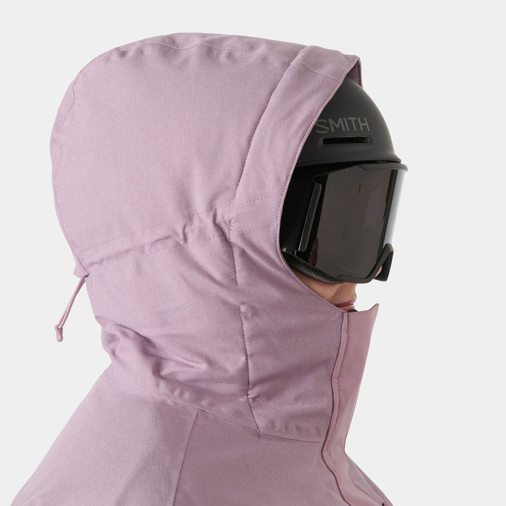 W SNOWPLAY PLUS JACKET, PURPLE CLAY, 1X