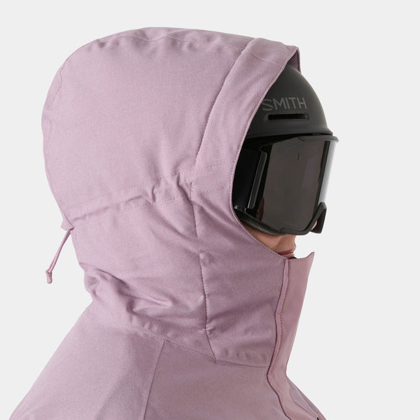 W SNOWPLAY PLUS JACKET, PURPLE CLAY, 1X