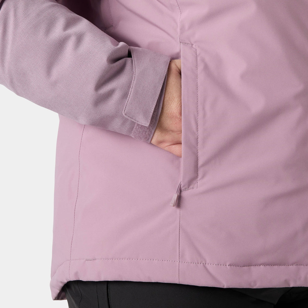 W SNOWPLAY PLUS JACKET, PURPLE CLAY, 1X