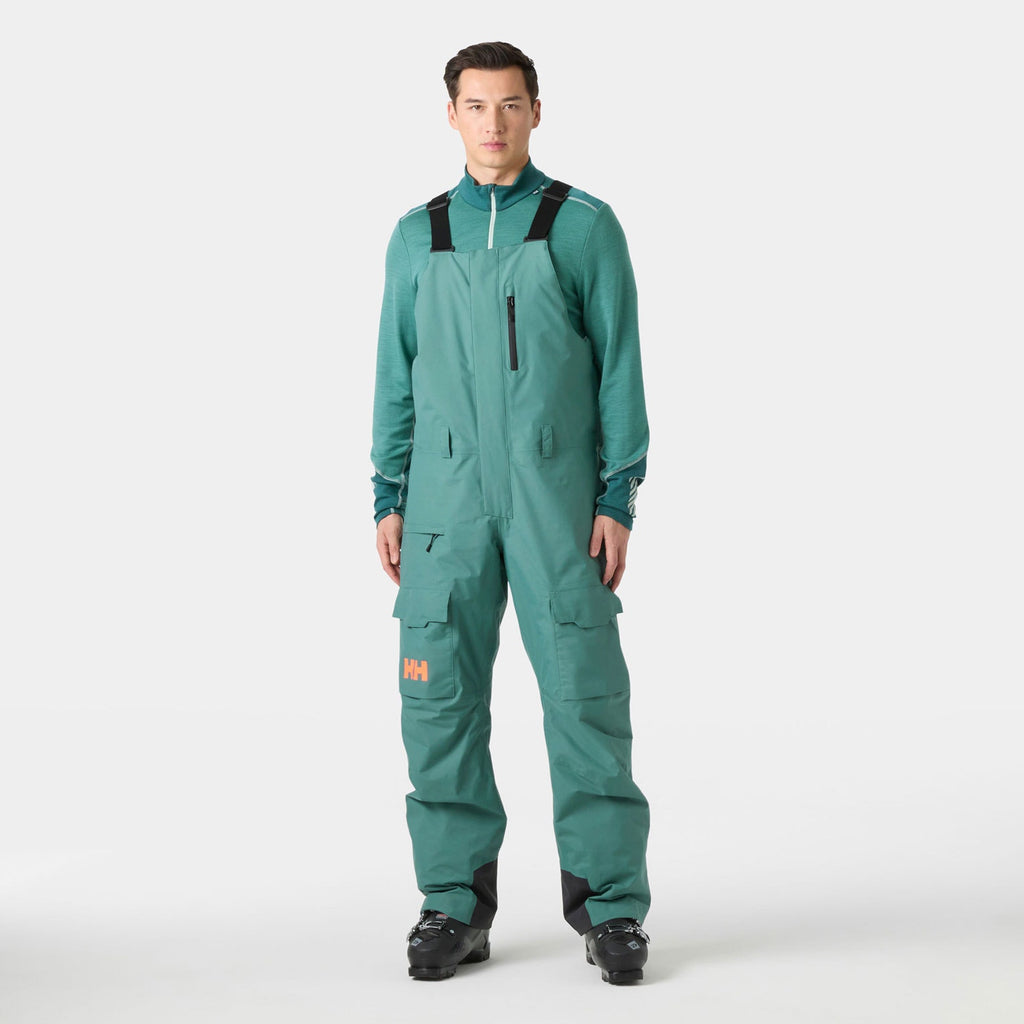 SOGN BIB CARGO PANT, OPAL GREEN, XXL