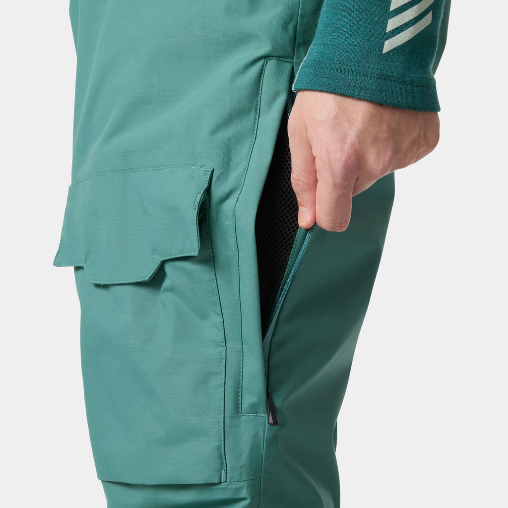 SOGN BIB CARGO PANT, OPAL GREEN, XXL