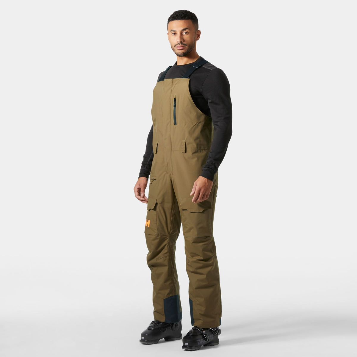 SOGN BIB CARGO PANT, SEPIA, XXL