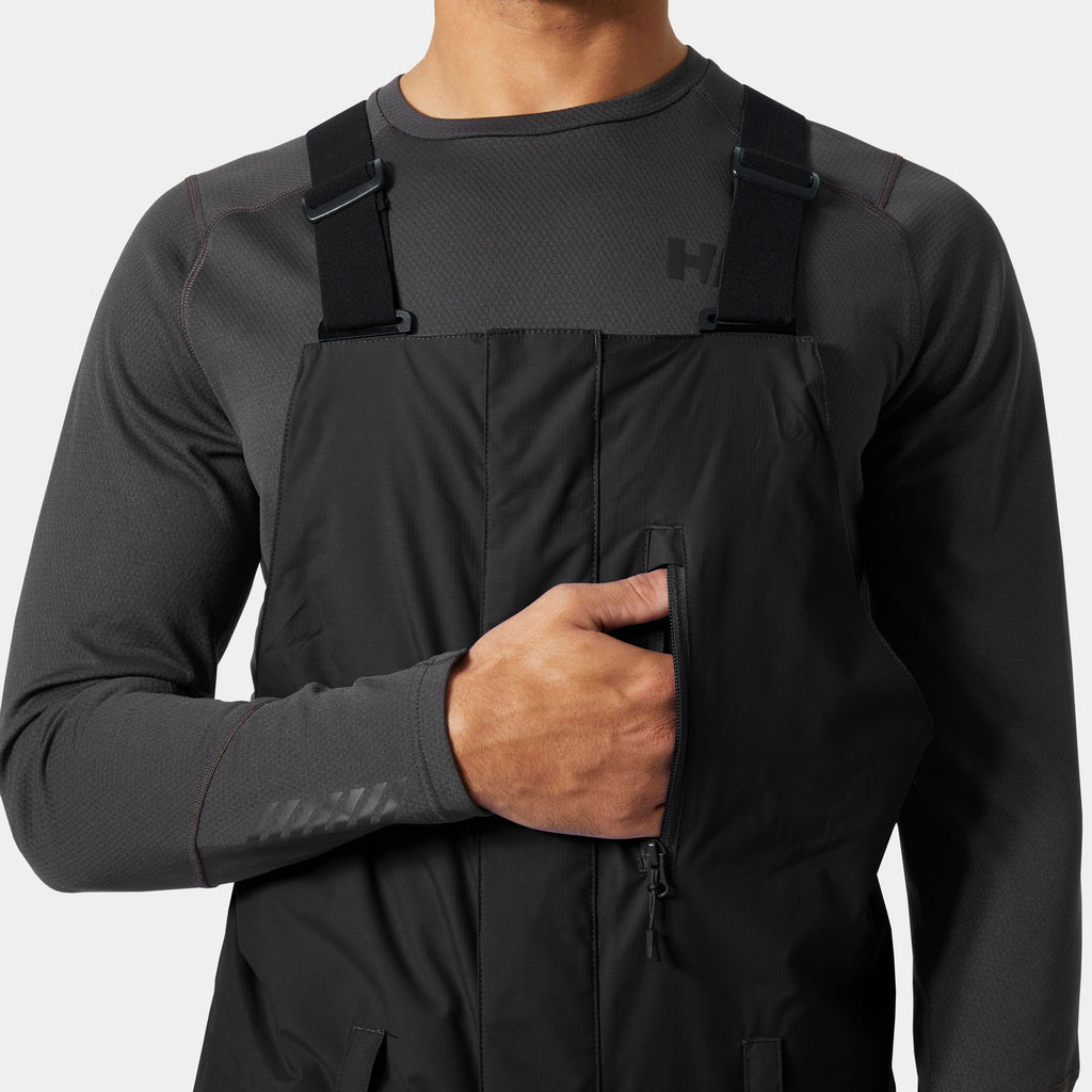 SOGN BIB CARGO PANT, BLACK, XXL