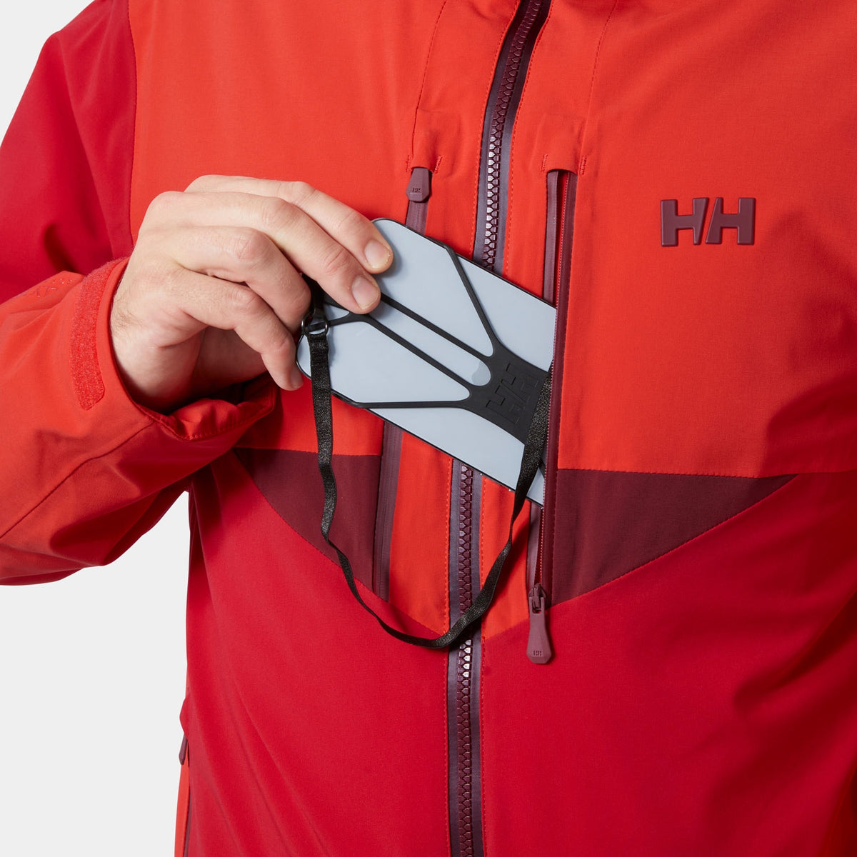 KVITFJELL RACE INS JACKET, RED, XL