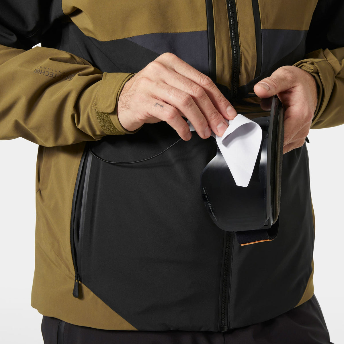 KVITFJELL RACE INS JACKET, BLACK, S