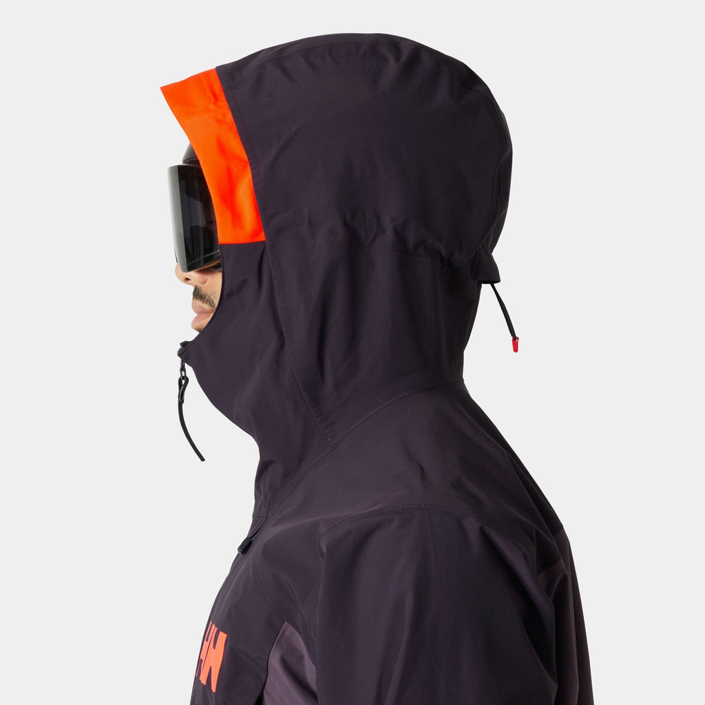 SOGN TINDEN SHELL JACKET, BLACK GRAPE, XL