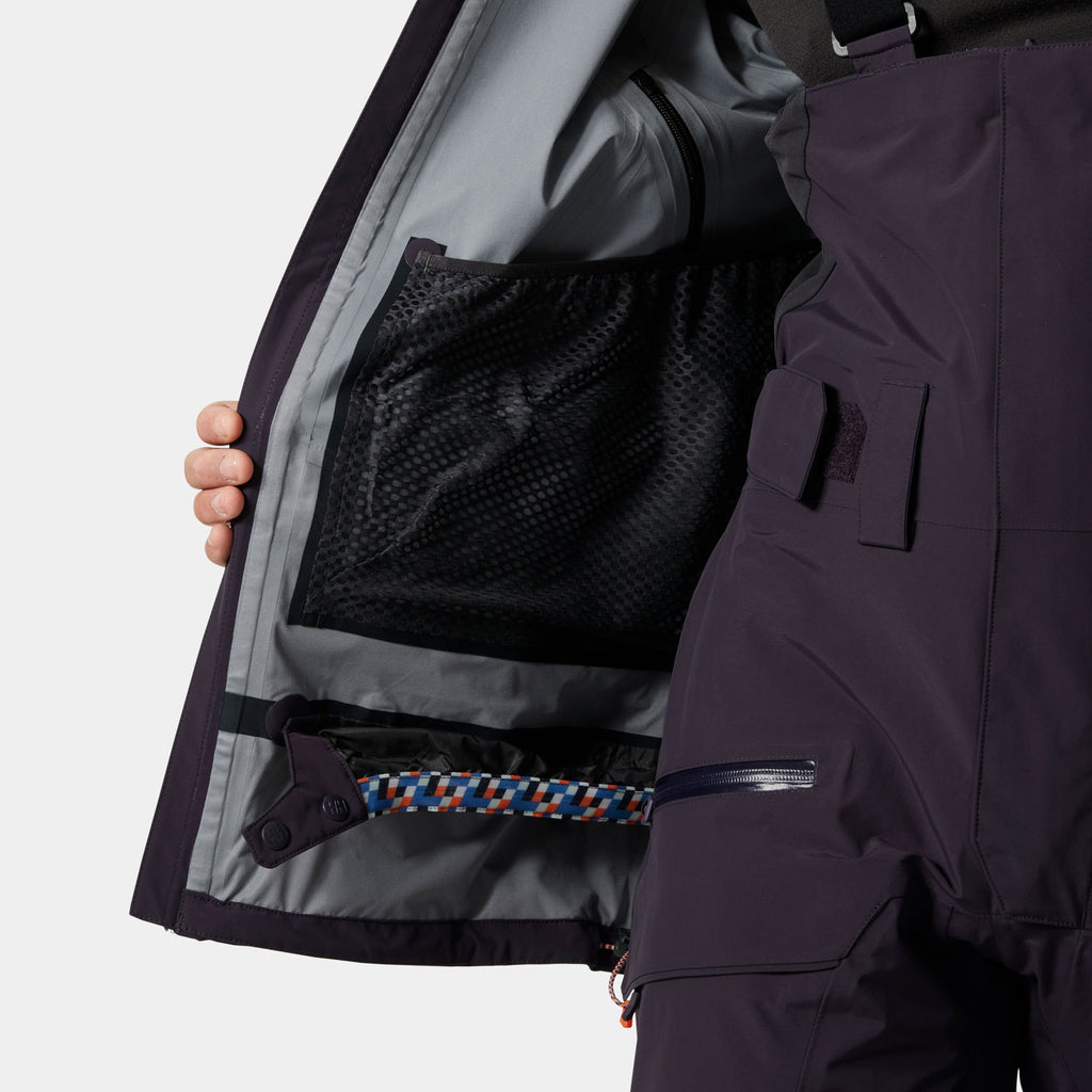 SOGN TINDEN SHELL JACKET, BLACK GRAPE, XL
