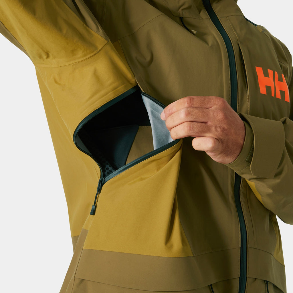 SOGN TINDEN SHELL JACKET, SEPIA, XXL