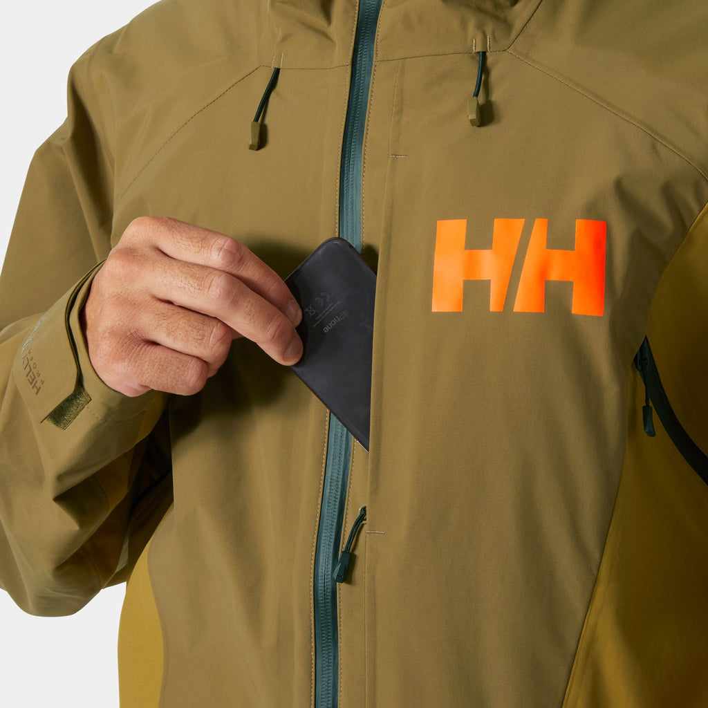 SOGN TINDEN SHELL JACKET, SEPIA, XXL