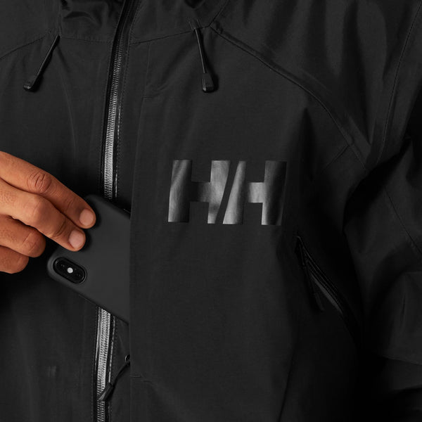 SOGN TINDEN SHELL JACKET, BLACK, XXL