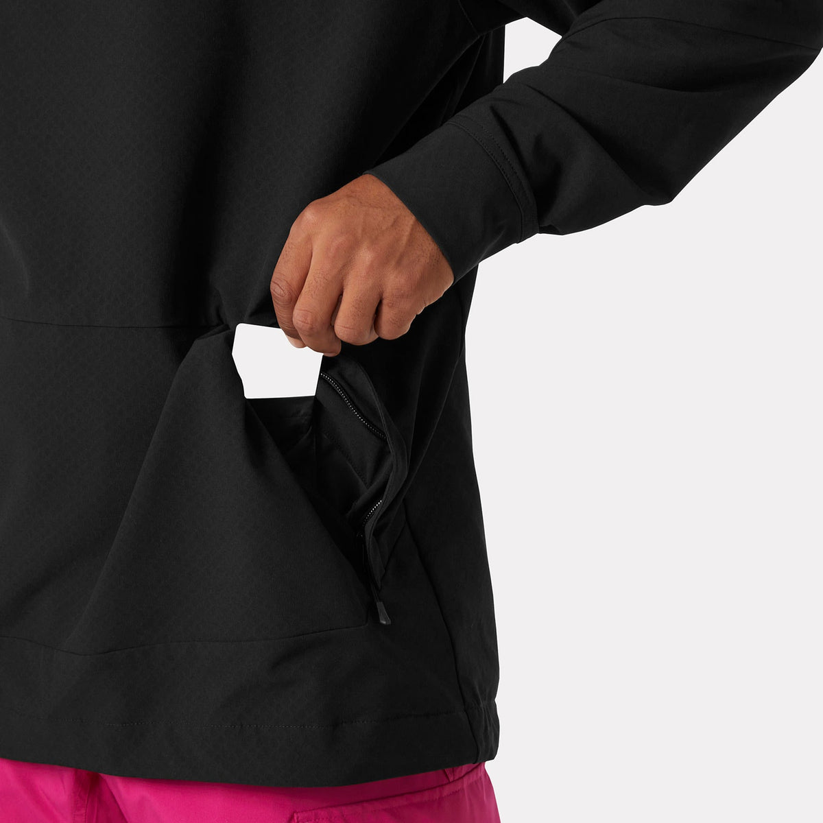 ULLR D SHIELD HOODIE 20, BLACK, M