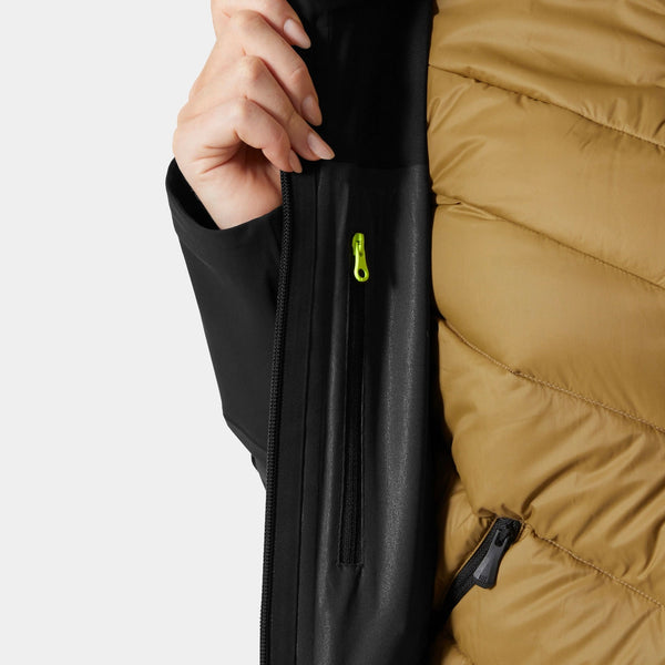 W KVITFJELL 3IN1 SHELL JKT, BLACK, XL