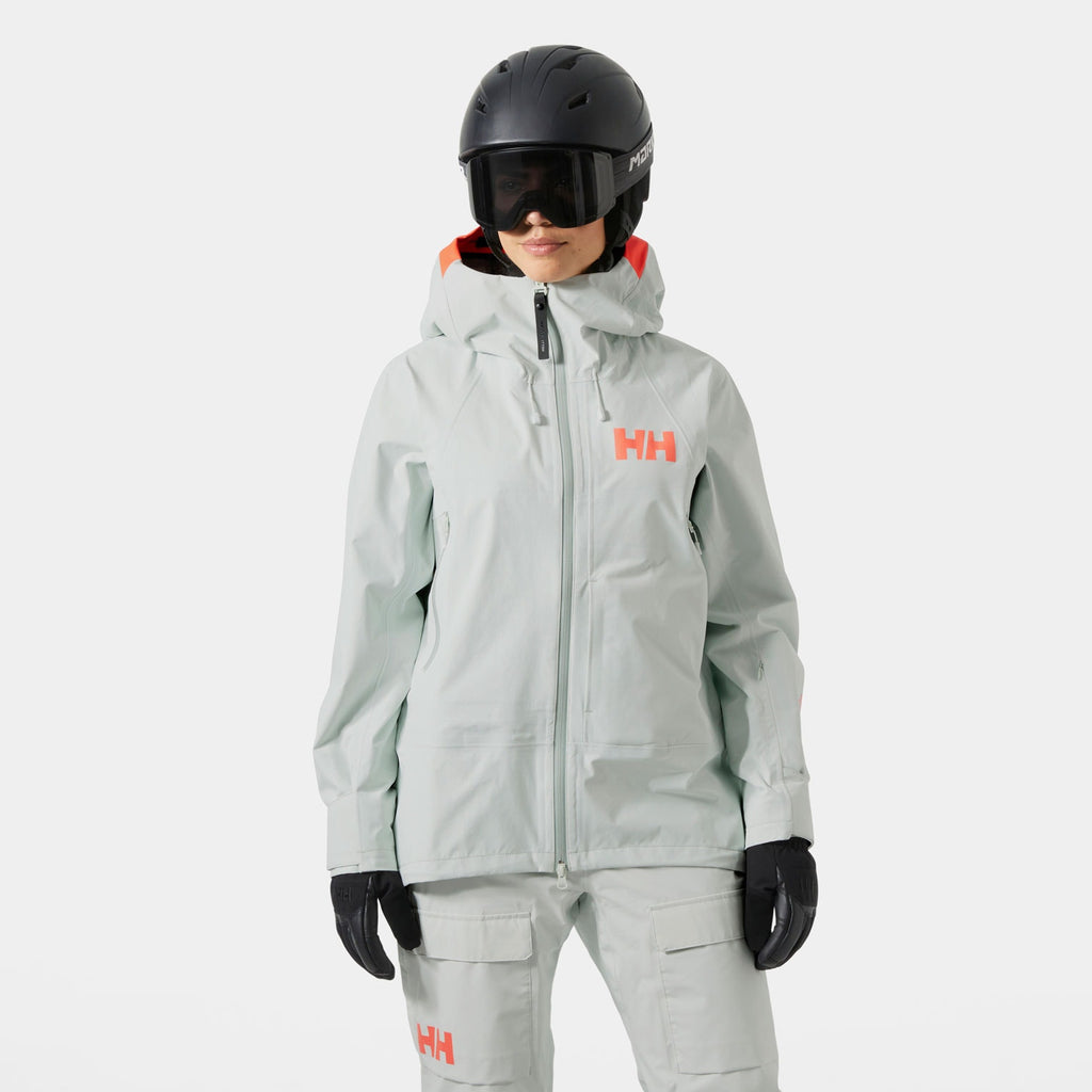 W SOGN SHELL JACKET, SEAFOAM, XL