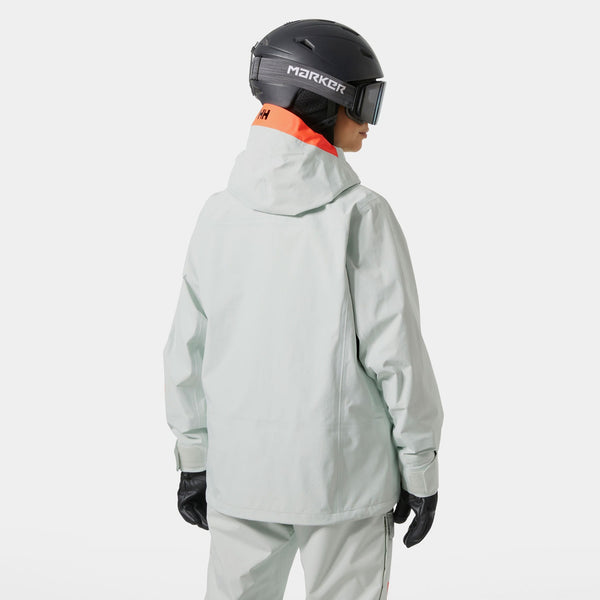 W SOGN SHELL JACKET, SEAFOAM, XL