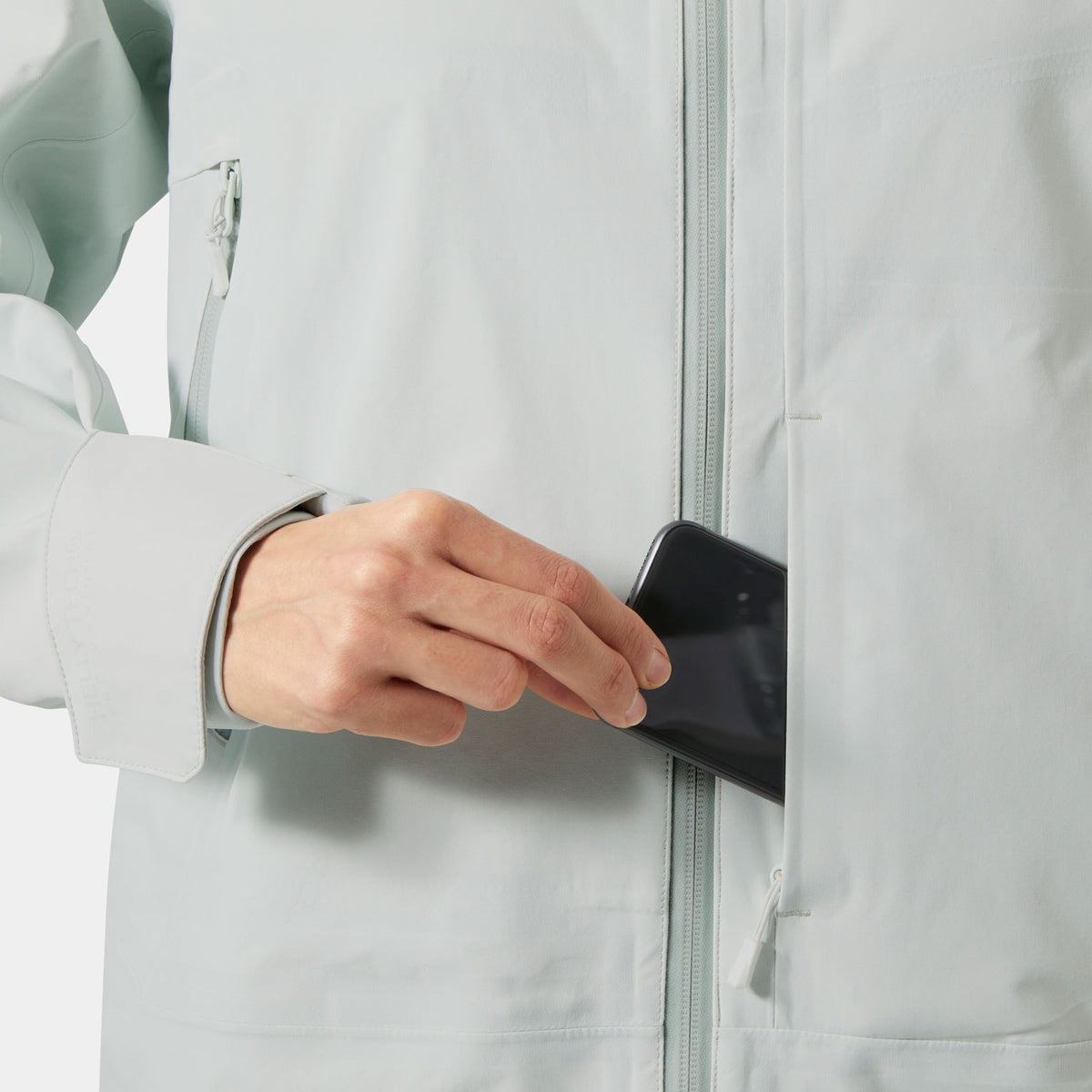 W SOGN SHELL JACKET, SEAFOAM, XL