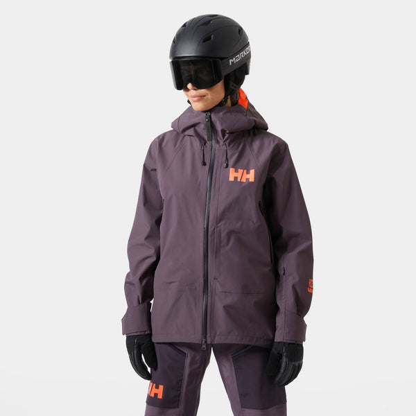 W SOGN SHELL JACKET, SMOKED PURP, XL
