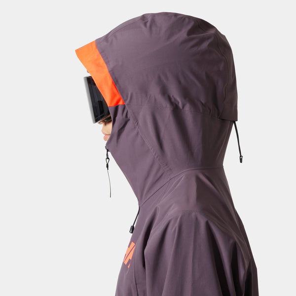W SOGN SHELL JACKET, SMOKED PURP, XL