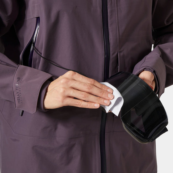 W SOGN SHELL JACKET, SMOKED PURP, XL