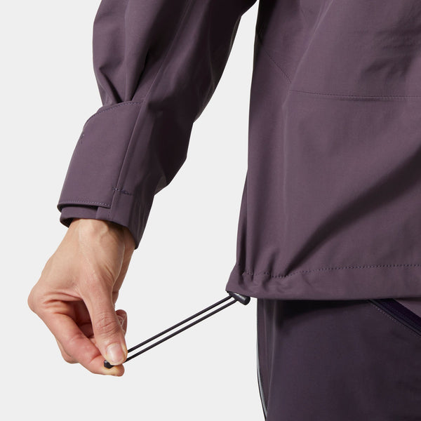 W SOGN SHELL JACKET, SMOKED PURP, XL