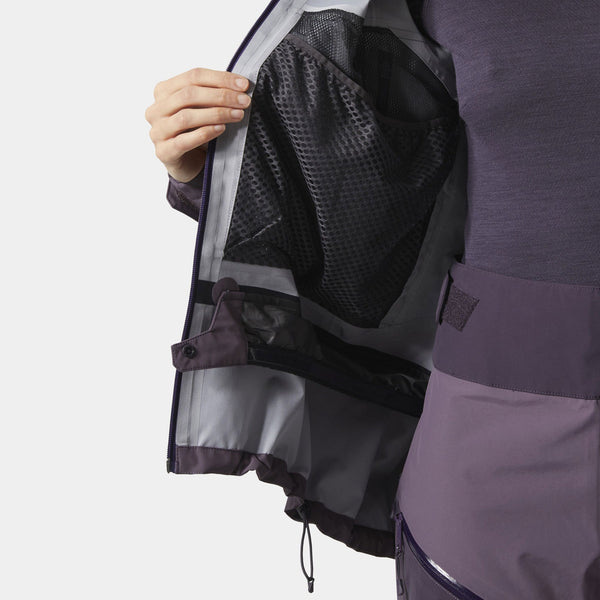 W SOGN SHELL JACKET, SMOKED PURP, XL