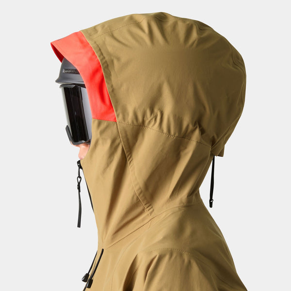 W SOGN SHELL JACKET, ELMWOOD, L