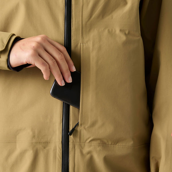 W SOGN SHELL JACKET, ELMWOOD, L