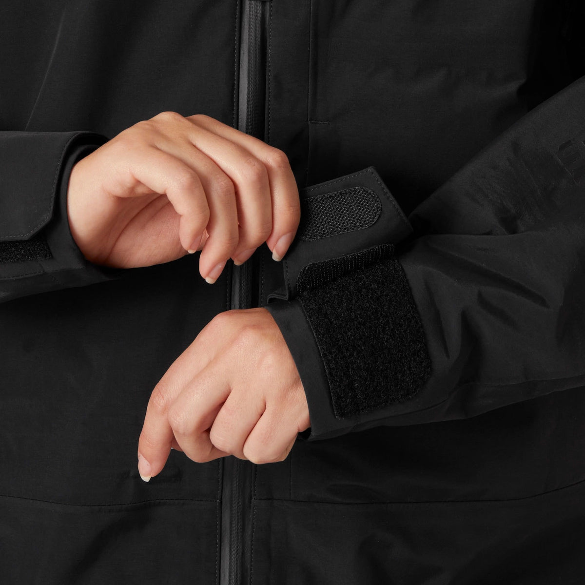 W SOGN SHELL JACKET, BLACK, L