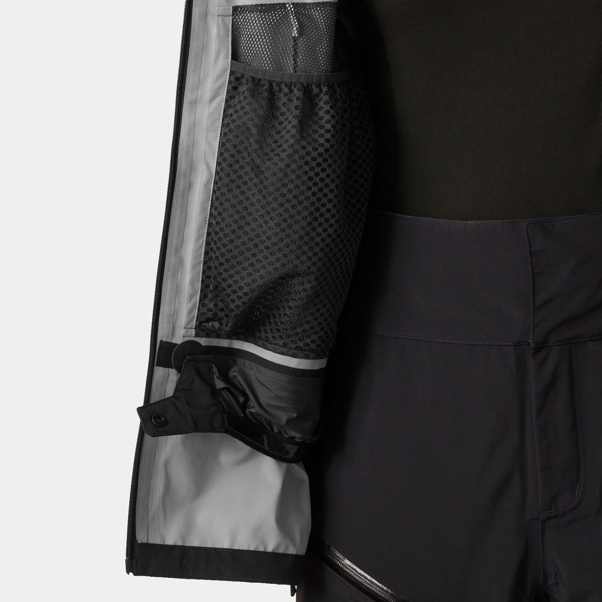 W SOGN SHELL JACKET, BLACK, L