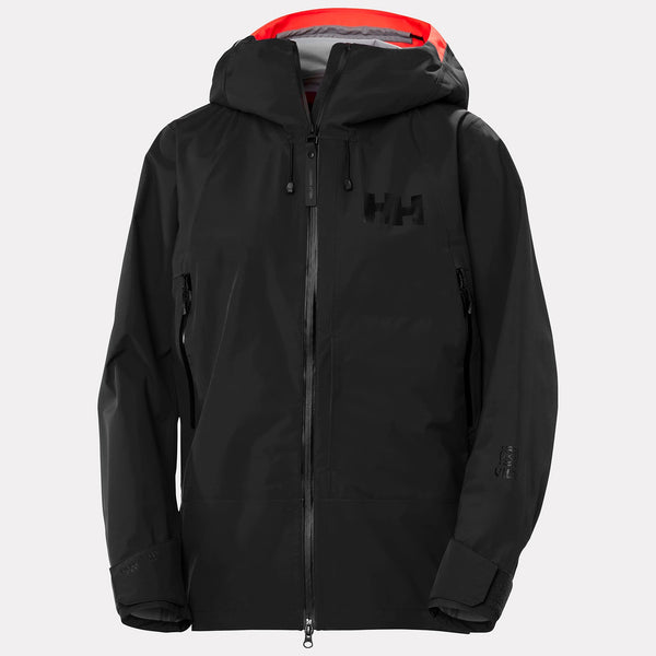 W SOGN SHELL JACKET, BLACK, L