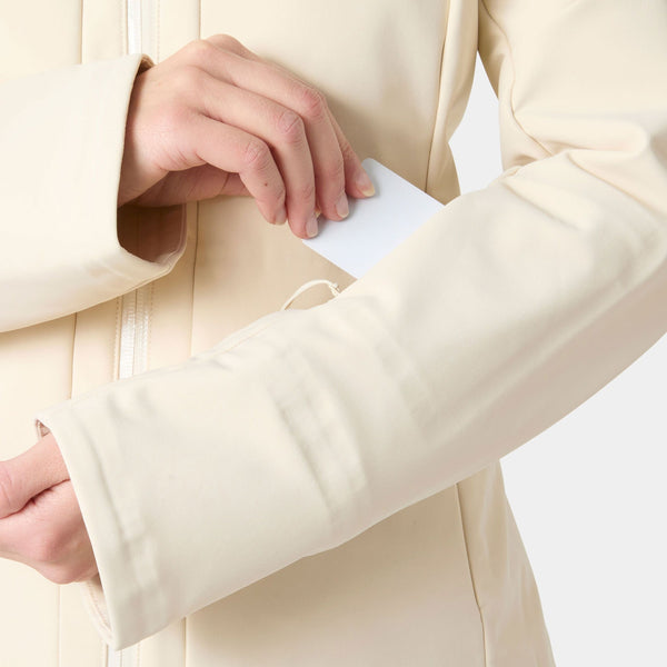 W AVANTI 3IN1 SOFTSHELL JKT, CREAM, L