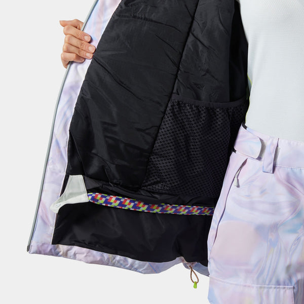 W POWCHASER ASYM JACKET, REFLECTIONS, L