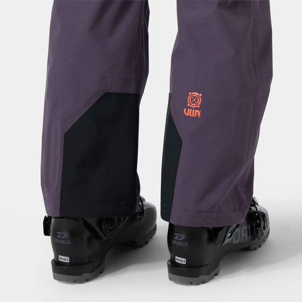 W SOGN SHELL PANT, SMOKED PURP, L