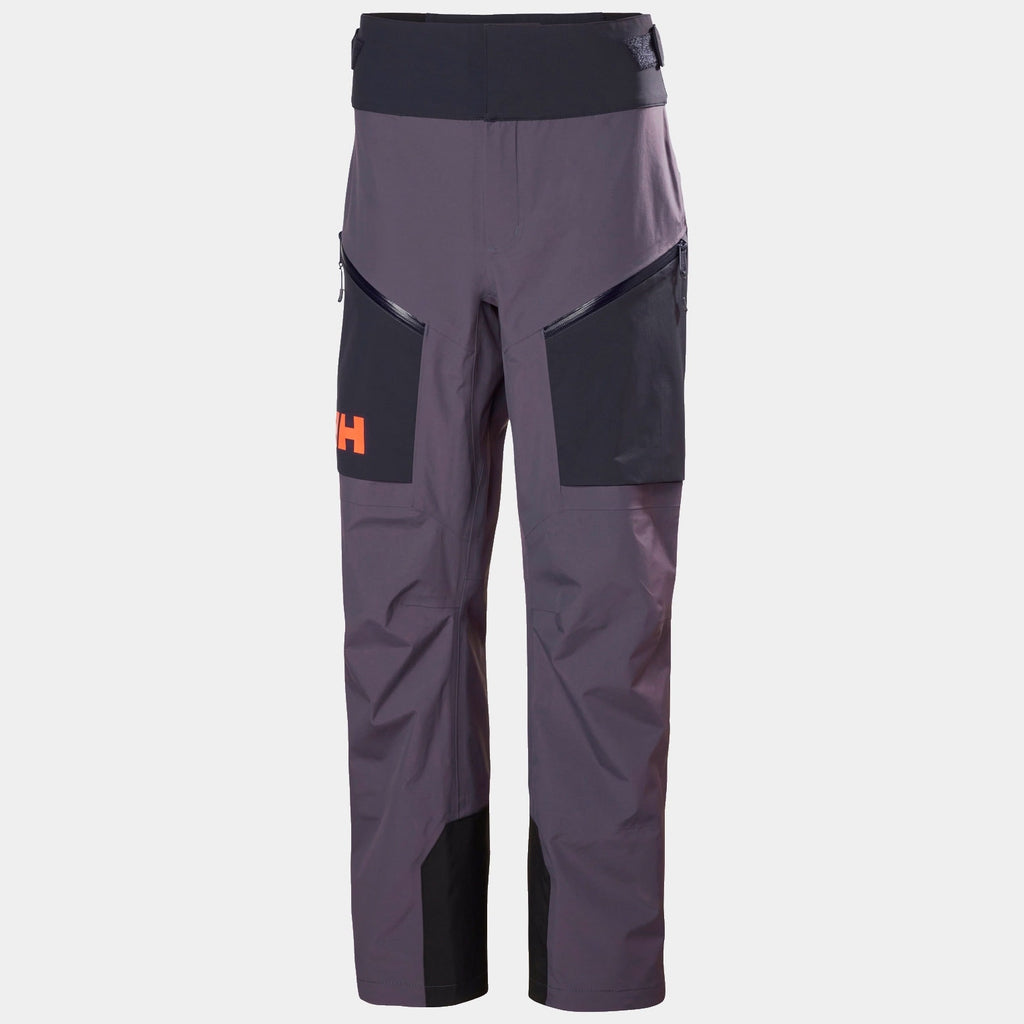 W SOGN SHELL PANT, SMOKED PURP, L