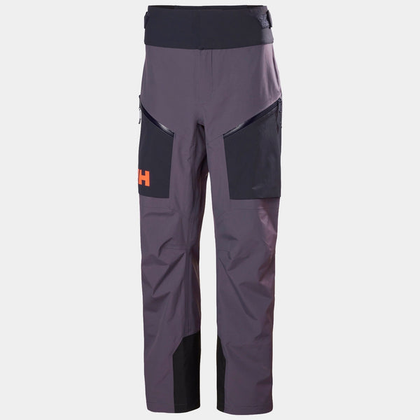 W SOGN SHELL PANT, SMOKED PURP, L