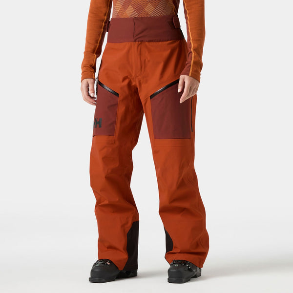 W SOGN SHELL PANT, GINGER BISC, L